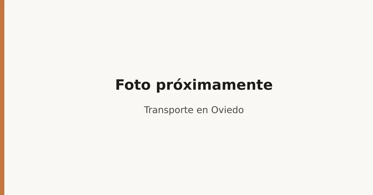 Getting around Oviedo (and beyond): a transport guide